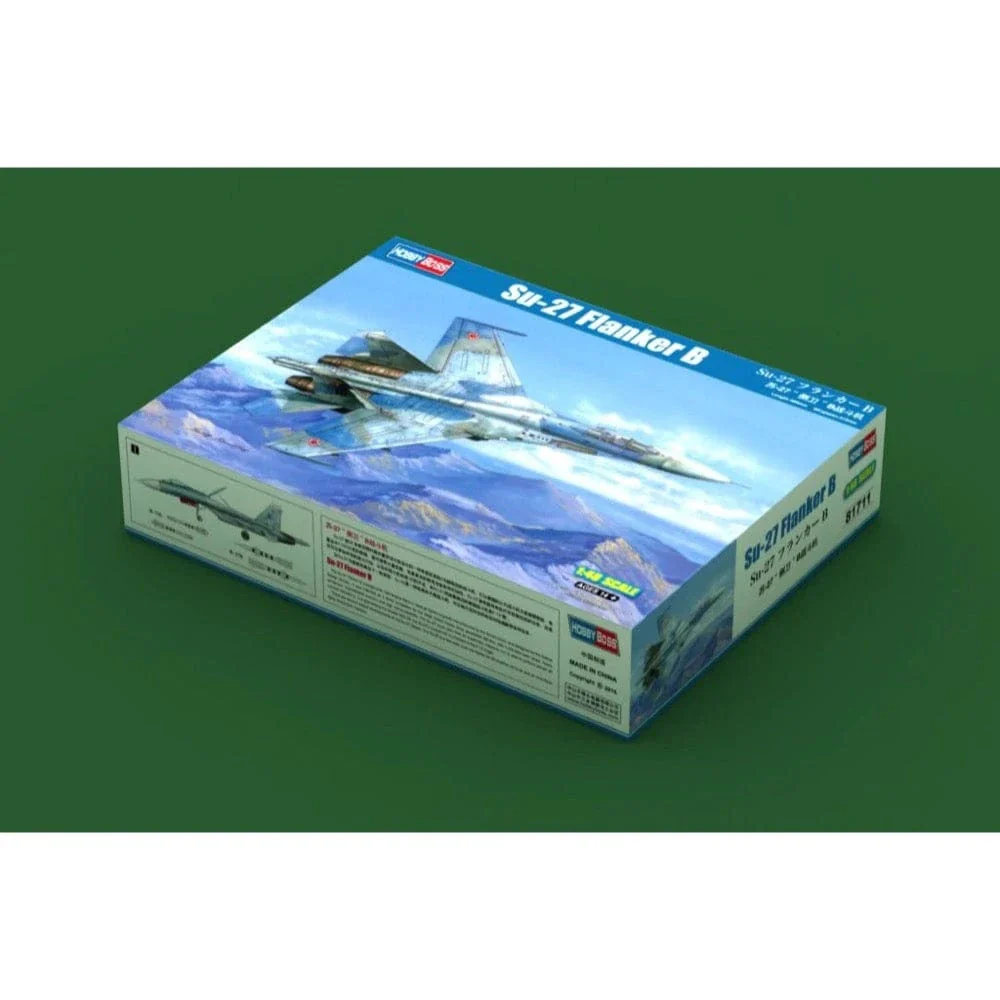 HobbyBoss 1/48 Su-27 Flanker B Plastic Model Kit [81711] - Image 2