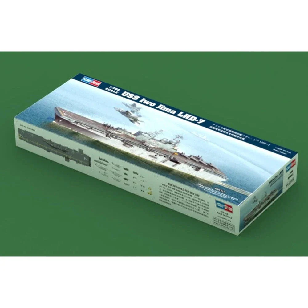 HobbyBoss 1/700 Iwo Jima LHD-7 Plastic Model Kit [83408] - Image 2