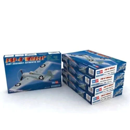 HobbyBoss 1/72 F4F-4 Wildcat Plastic Model Kit [80220] - Image 2