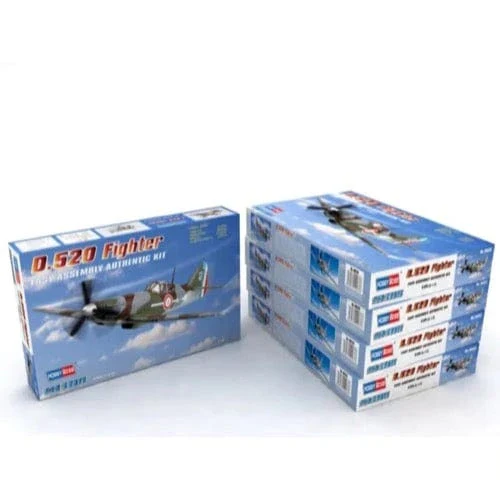 HobbyBoss 1/72 French D.520 Fighter Plastic Model Kit [80237] - Image 2