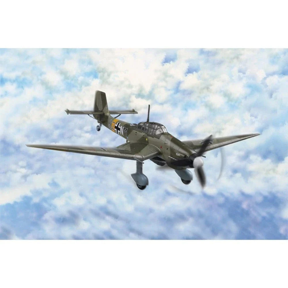 HobbyBoss 1/72 Junkers Ju-87D-3 Stuka Plastic Model Kit [80286]