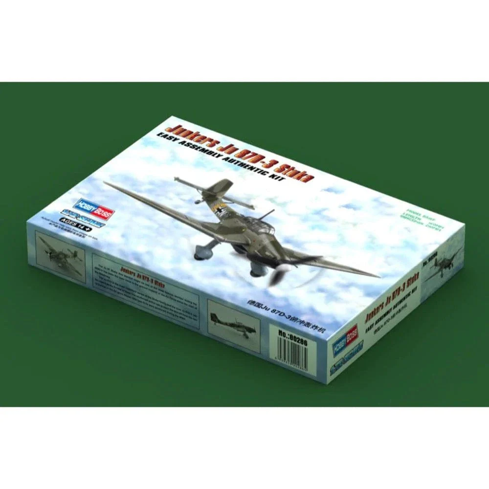HobbyBoss 1/72 Junkers Ju-87D-3 Stuka Plastic Model Kit [80286] - Image 2