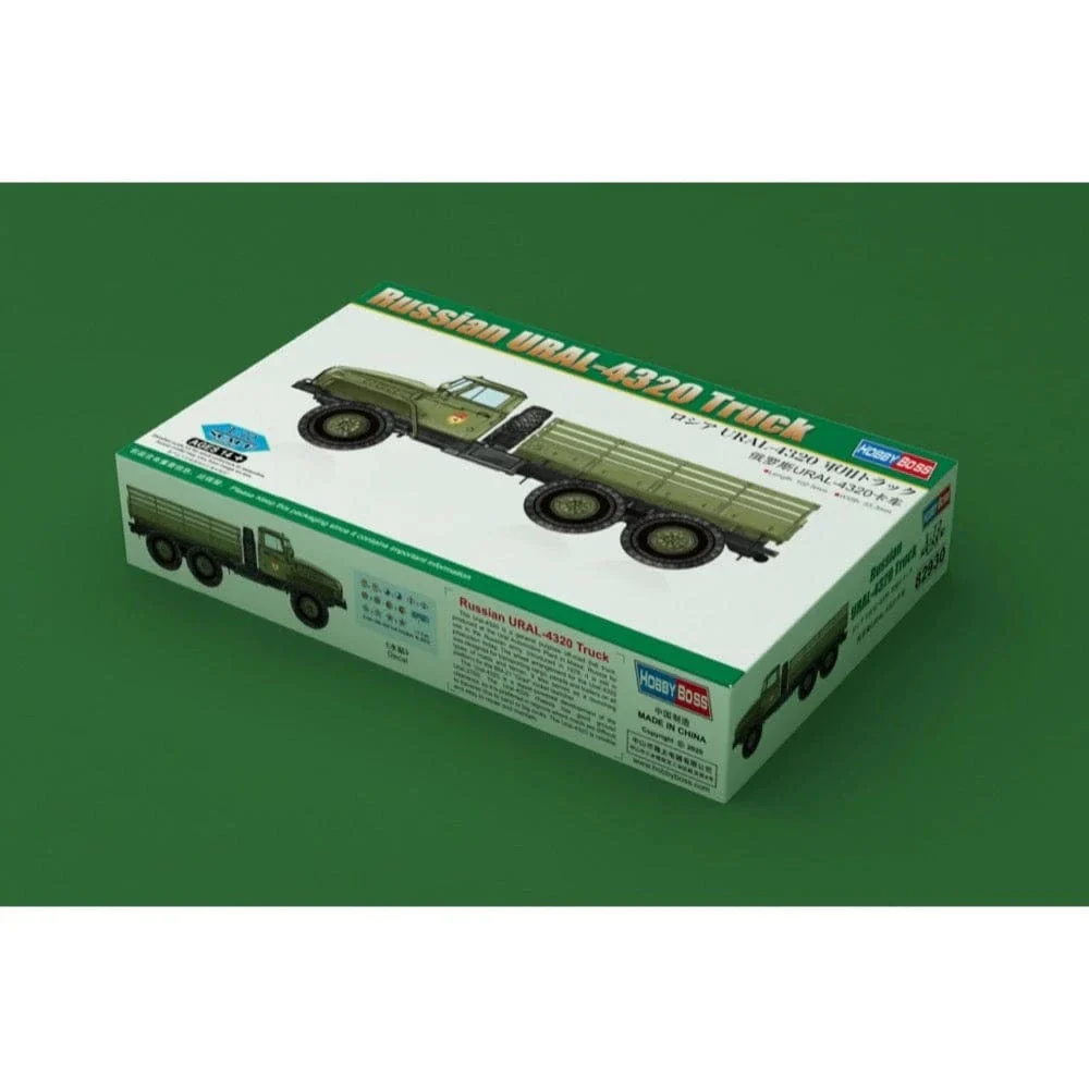 HobbyBoss 1/72 Russian URAL-4320 Truck Plastic Model Kit [82930] - Image 2