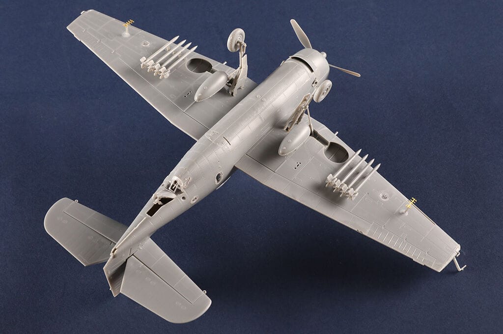 HobbyBoss 1/72 TBF-1C Avenger Plastic Model Kit [87275] - Image 4