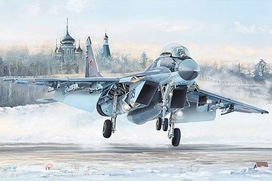 HobbyBoss 81786 1/48 Russian MiG-29K Plastic Model Kit