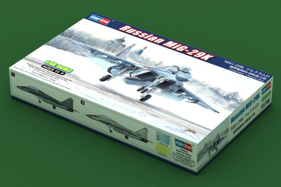 HobbyBoss 81786 1/48 Russian MiG-29K Plastic Model Kit - Image 2