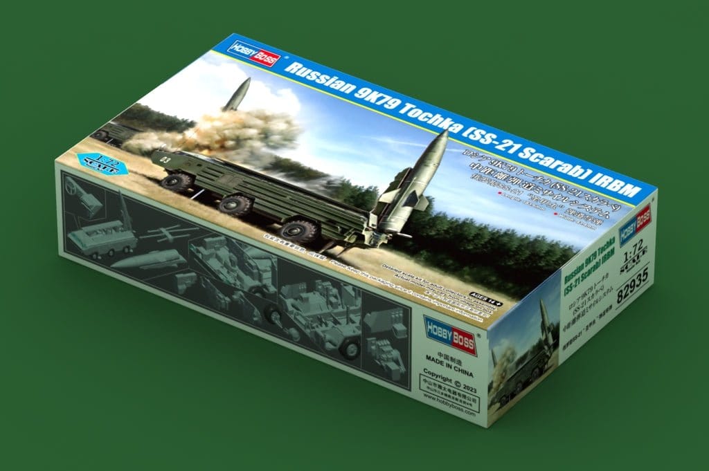 HobbyBoss 82935 1/72 Russian 9K79 Tochka (SS-21 Scarab) IRBM Plastic Model Kit - Image 2
