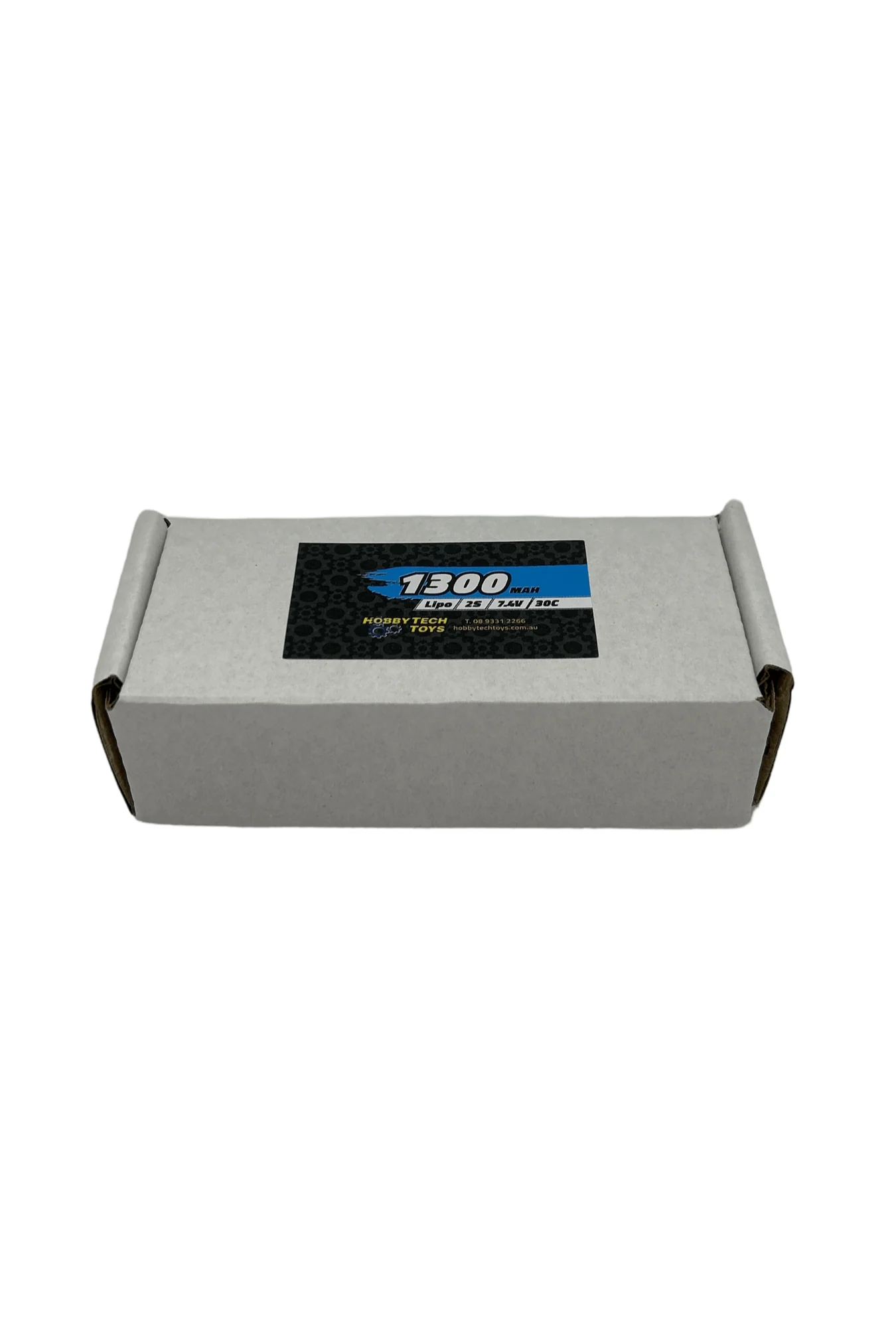 Hobbytech 1300mah 2S 7.4v 30C Lipo Battery - Deans - Image 2