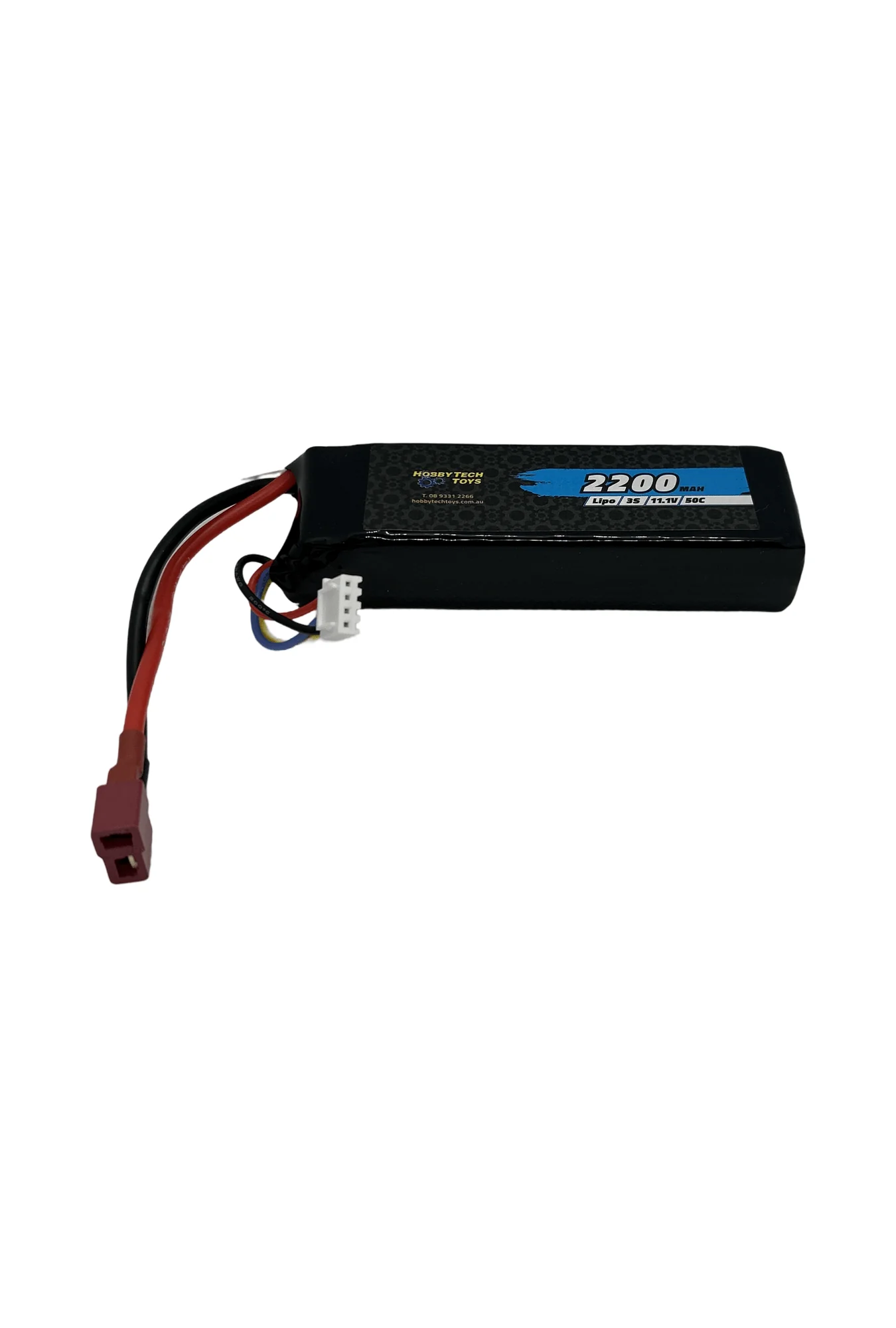 Hobbytech 2200mah 3S 11.1v 50c Softcase Lipo Battery - Deans