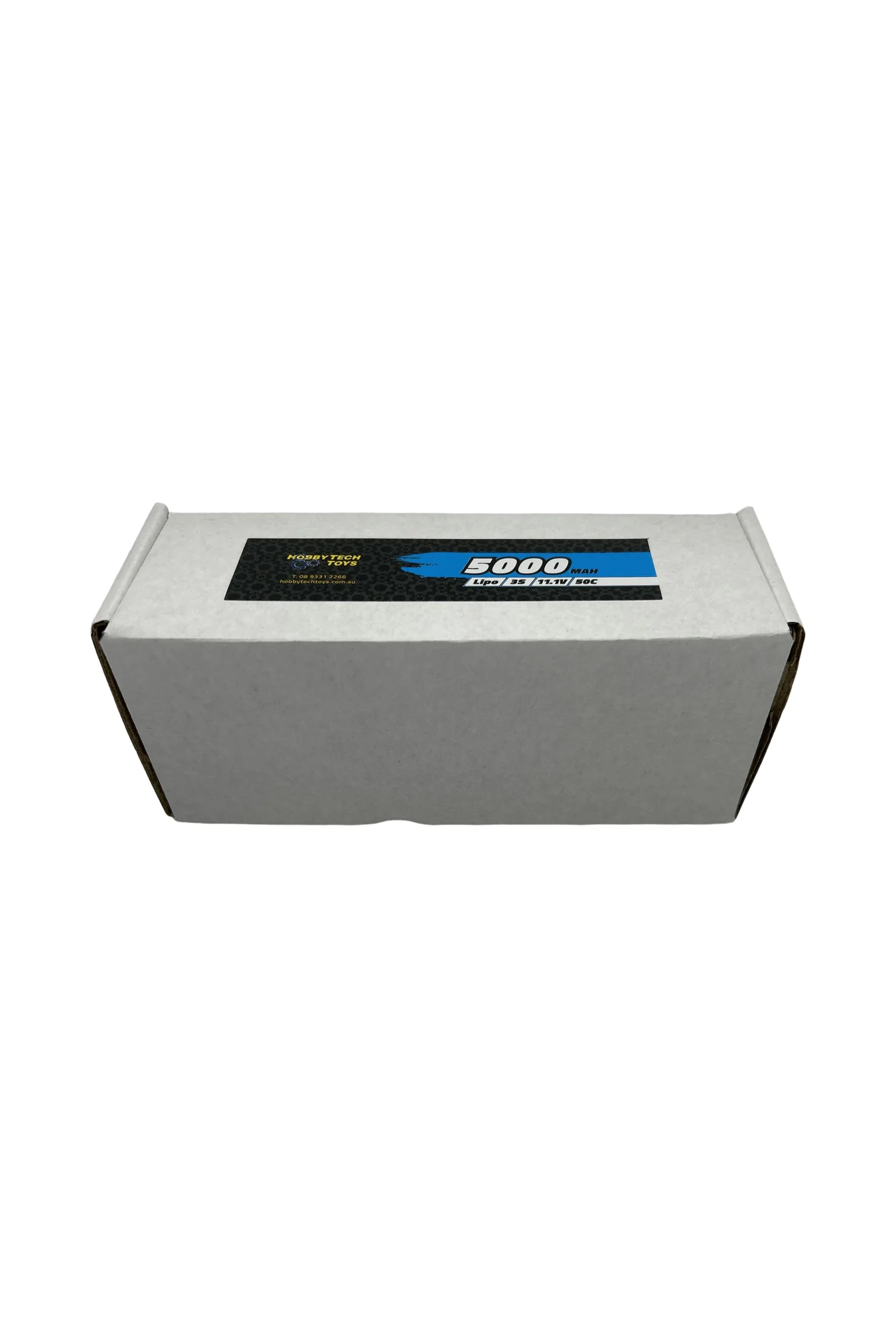 Hobbytech 5000mah 3S 11.1v 50c Hardcase Lipo Battery - EC5 - Image 2