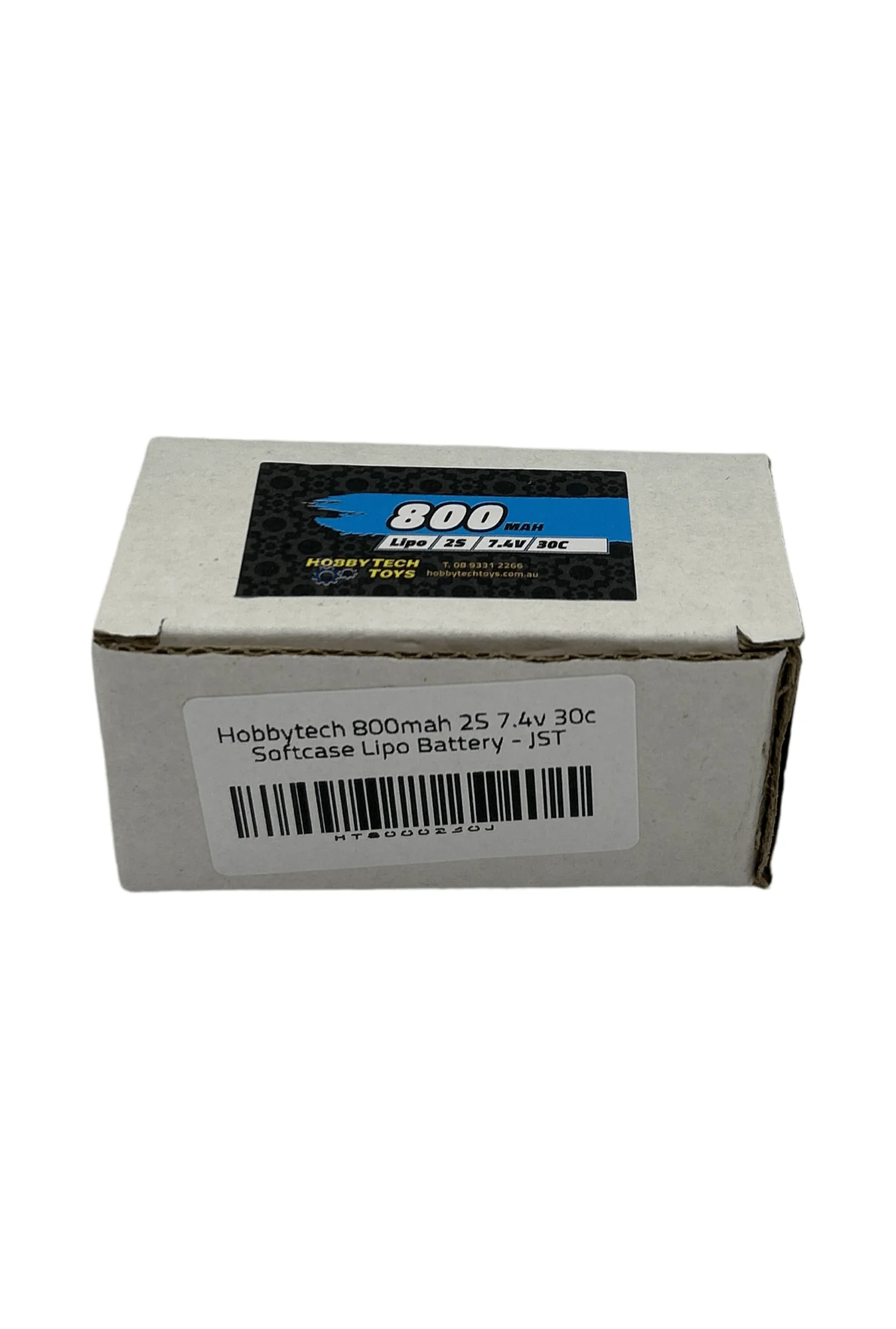 Hobbytech 800mah 2S 7.4v 30c Softcase Lipo Battery - JST - Image 2