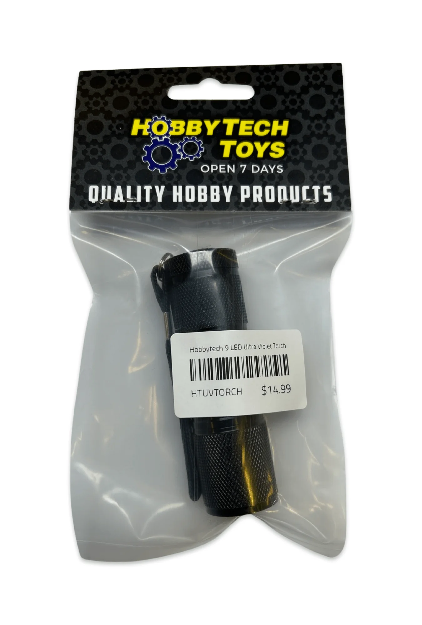 Hobbytech 9 LED Ultra Violet Torch - Image 3