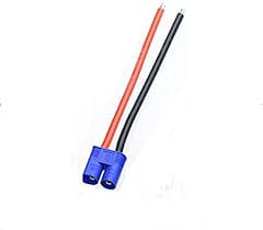 Hobbytech EC3 Female Plug With 100mm 14awg Lead (1pc)**