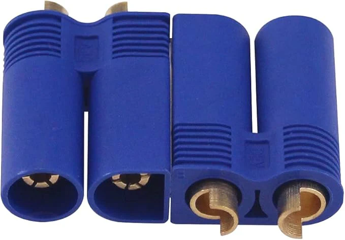 Hobbytech EC5 Connectors - Bullets Pre-Installed (1 Pair) - Image 2