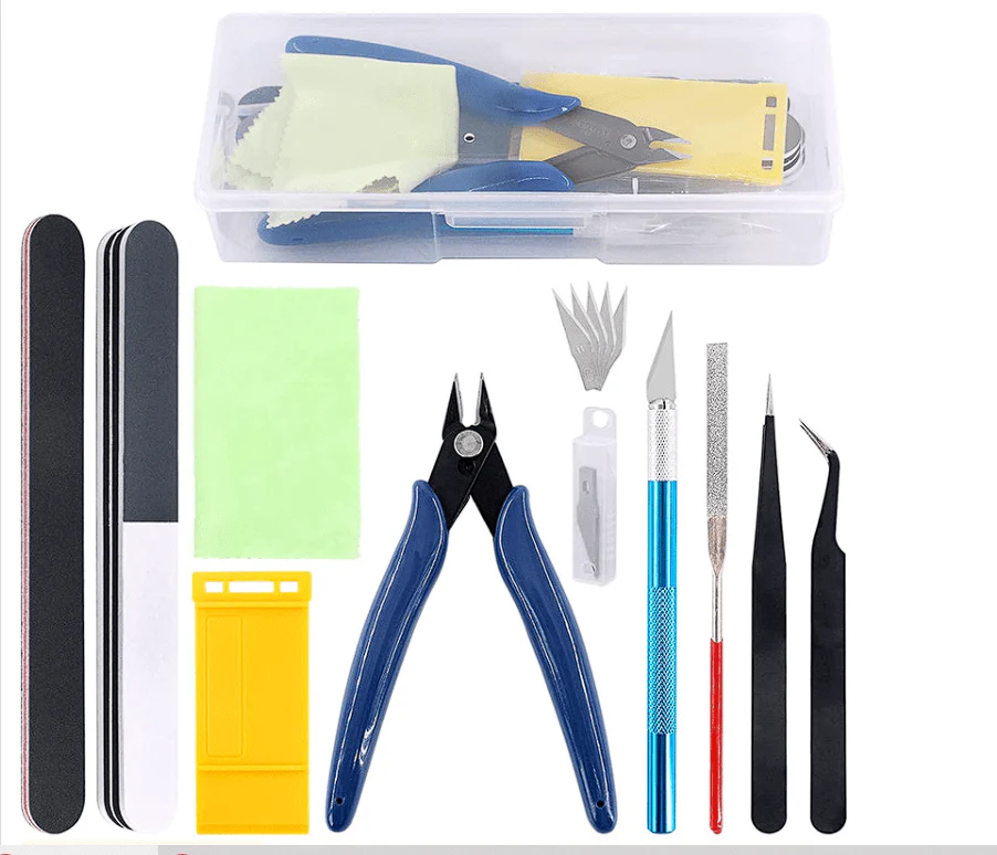 Hobbytech Plastic Model Tool Starter Set