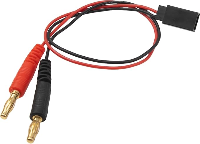 Hobbytech RX Charge Lead With 4mm Bullets - 30cm