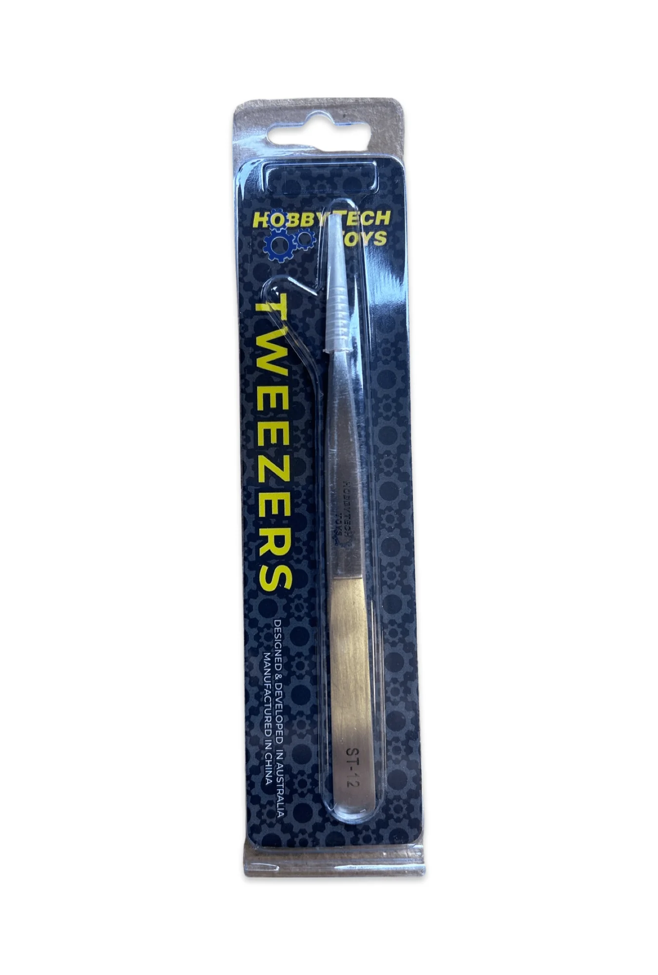 Hobbytech ST-12 Long Pointed Stainless Steel Tweezers - Image 3