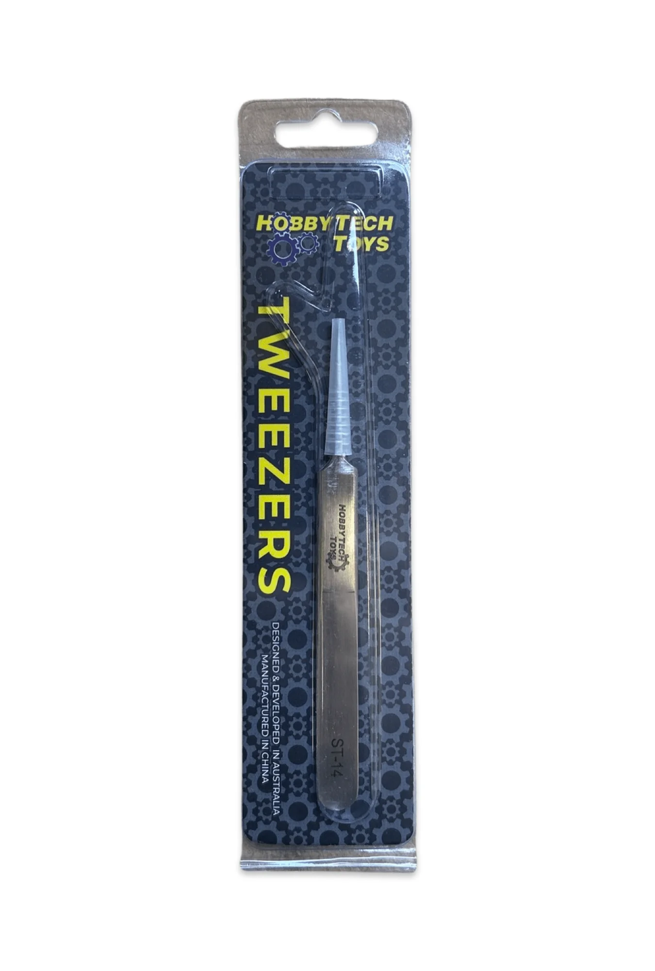 Hobbytech ST-14 Fine Point Stainless Steel Tweezers - Image 3