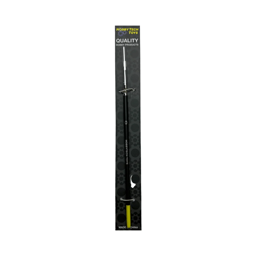Hobbytech Synthetic #0 Flat Paint Brush (1) - Image 2