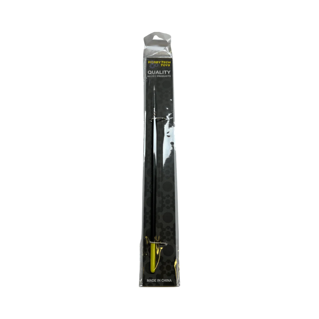 Hobbytech Synthetic #0 Flat Paint Brush (1) - Image 3