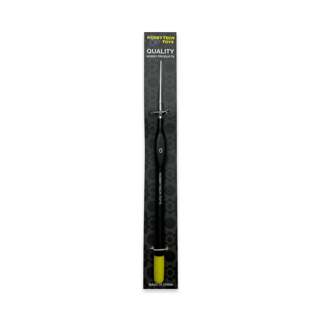 Hobbytech Synthetic #0 Round Paint Brush (1) - Image 2