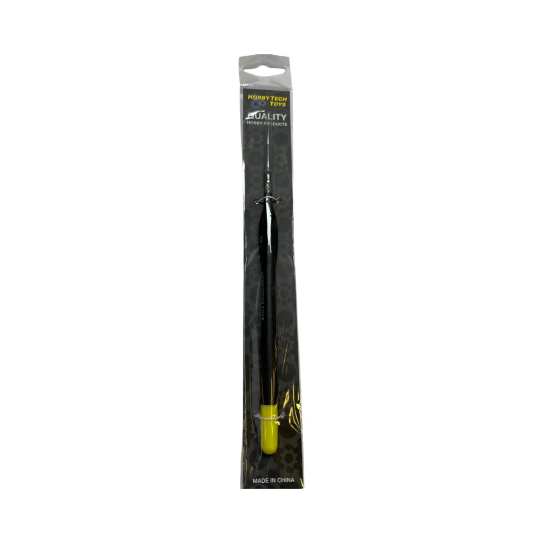 Hobbytech Synthetic #0 Round Paint Brush (1) - Image 3