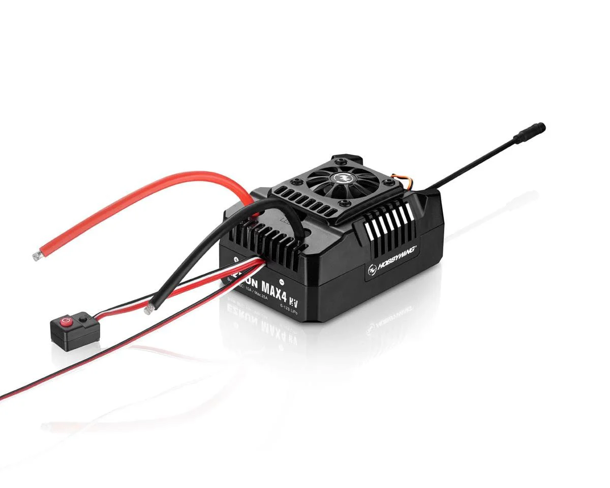 Hobbywing EZRun Max4 HV 1/5 Scale Sensored Brushless ESC [30104002]** - Image 2