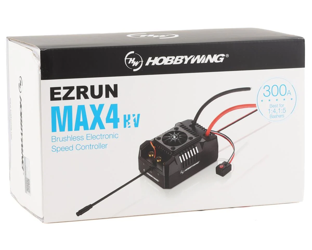 Hobbywing EZRun Max4 HV 1/5 Scale Sensored Brushless ESC [30104002]** - Image 5