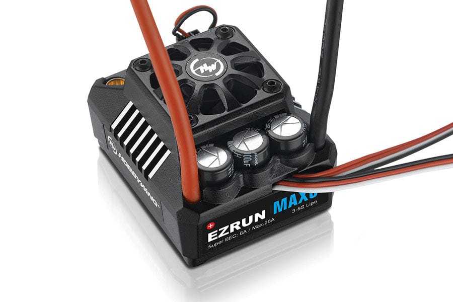 Hobbywing 1/6 Ezrun MAX6 Brushless ESC 160Amp 3-8S [30105000] - Image 2