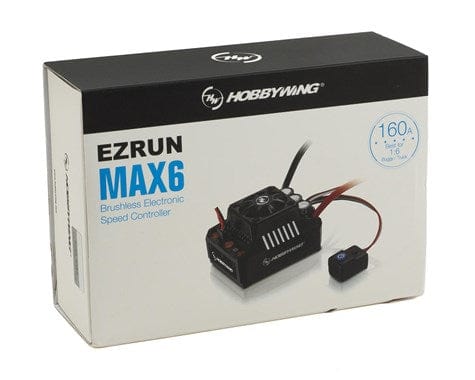 Hobbywing 1/6 Ezrun MAX6 Brushless ESC 160Amp 3-8S [30105000] - Image 4