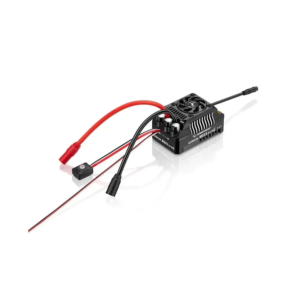 Hobbywing EZRun MAX5 HV Plus G2 1/5 Waterproof Sensored Brushless ESC (6-12S) - Image 2