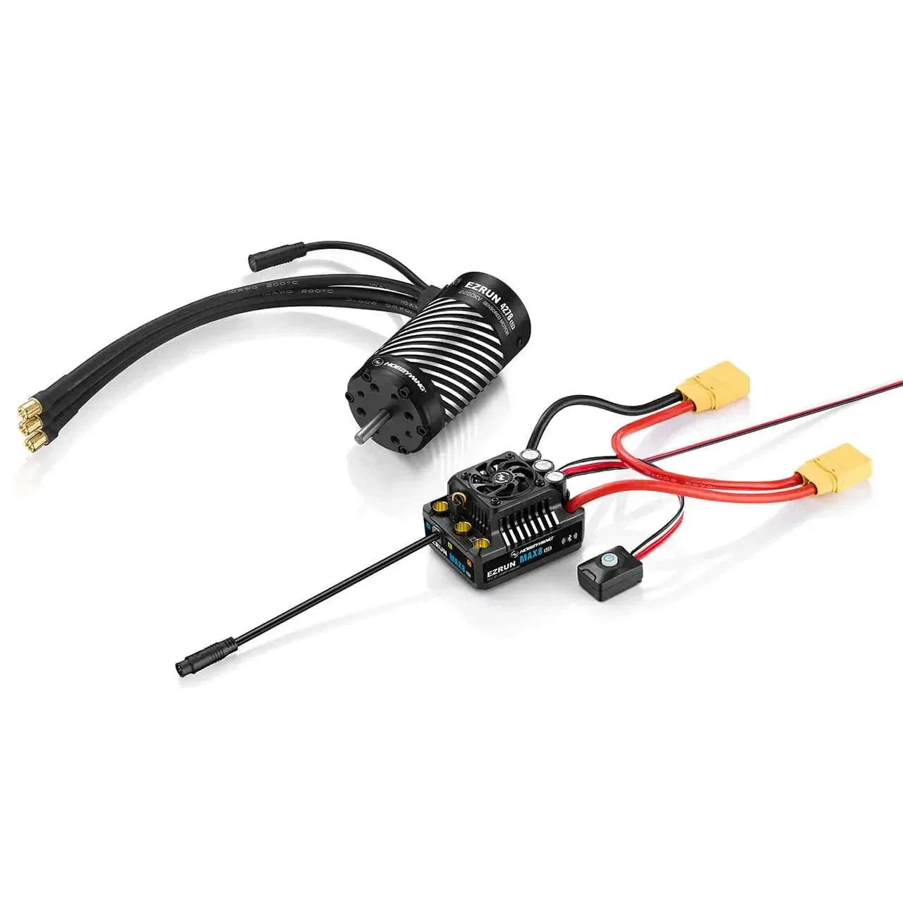 Hobbywing Ezrun MAX8 G2S Combo with 4278SD 2250kv Brushless Motor G2R [38010607]