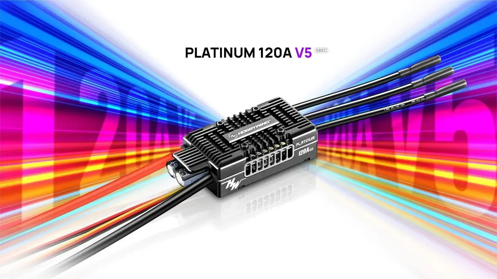 Hobbywing Platinum 120A V5 Brushless ESC [30203402]