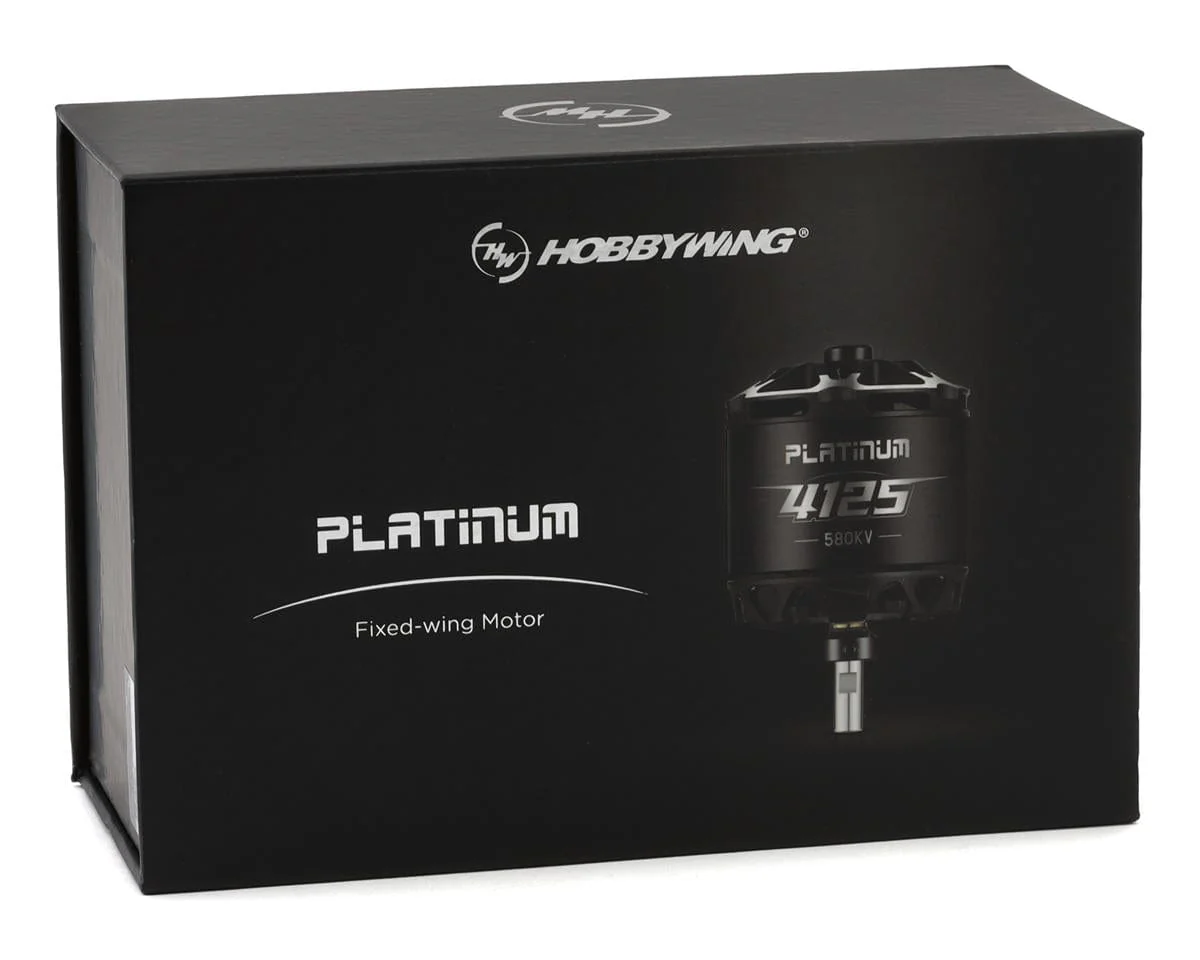 Hobbywing Platinum 4125SL Brushless Outrunner Motor - 580KV [30416052] - Image 3