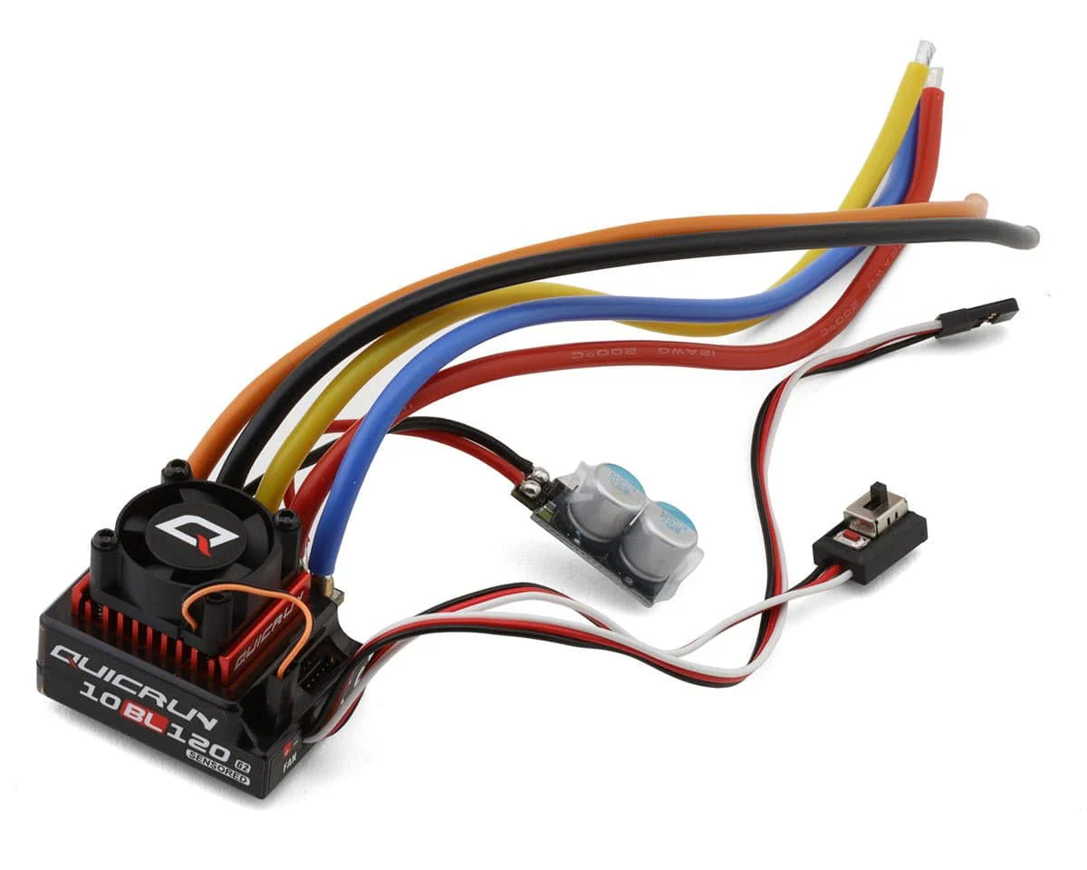 Hobbywing QuicRun 10BL120 G2 120A 1/10 Sensored Brushless ESC [30125002]