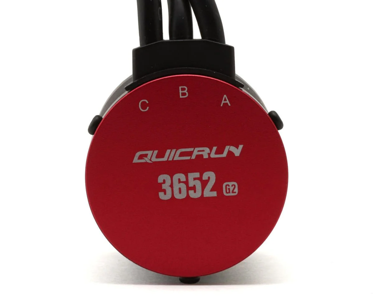 Hobbywing QuicRun 3652SL G2 Sensorless Brushless Motor - 4000KV [30404401] - Image 2