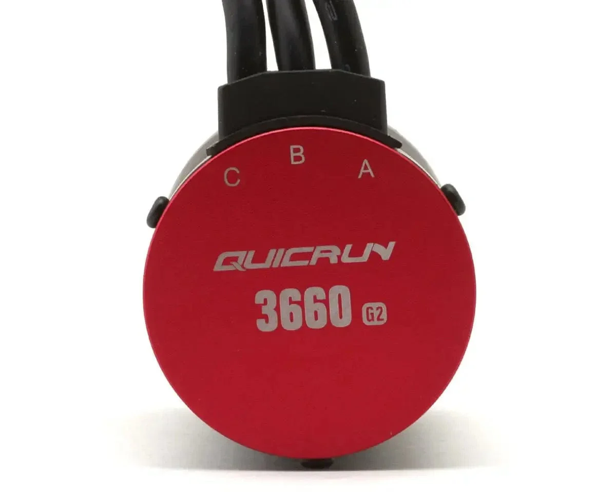 Hobbywing QuicRun 3660SL G2 3150kv Sensorless Brushless Motor [30404500] - Image 2