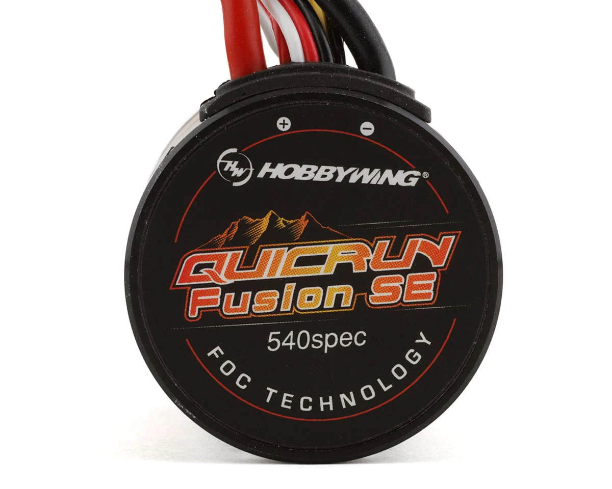 Hobbywing QuicRun Fusion SE 2-in-1 Crawler Brushless ESC & Motor System (1200Kv) (540 Spec) - Image 2