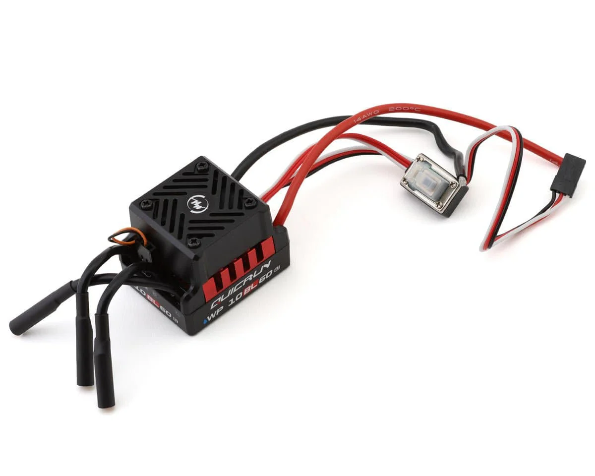 Hobbywing Quicrun WP-10BL60 G2 Waterproof Sensorless Brushless ESC (2-3S) [30107300]