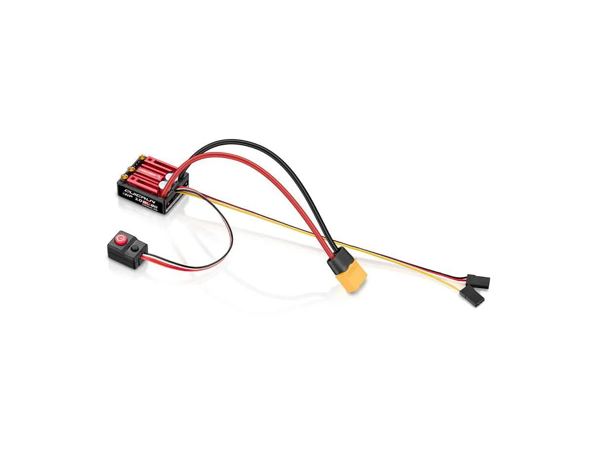 Hobbywing QuicRun WP 10BL80 Waterproof Rock Crawler Sensorless Brushless ESC (XT60) - Image 2