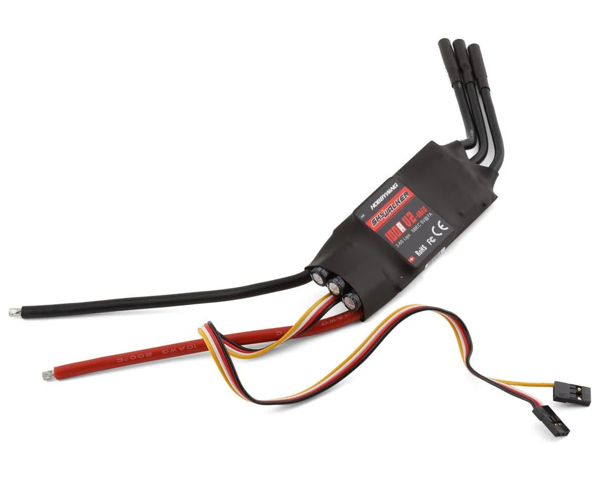Hobbywing Skywalker 100A V2 100 Amp Brushless ESC (3-6S) [80060441]