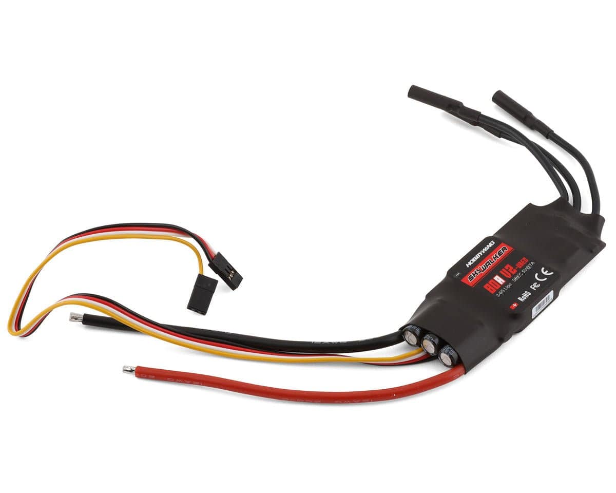 Hobbywing Skywalker V2 80A 3-6S 7A BEC Brushless Speed Control