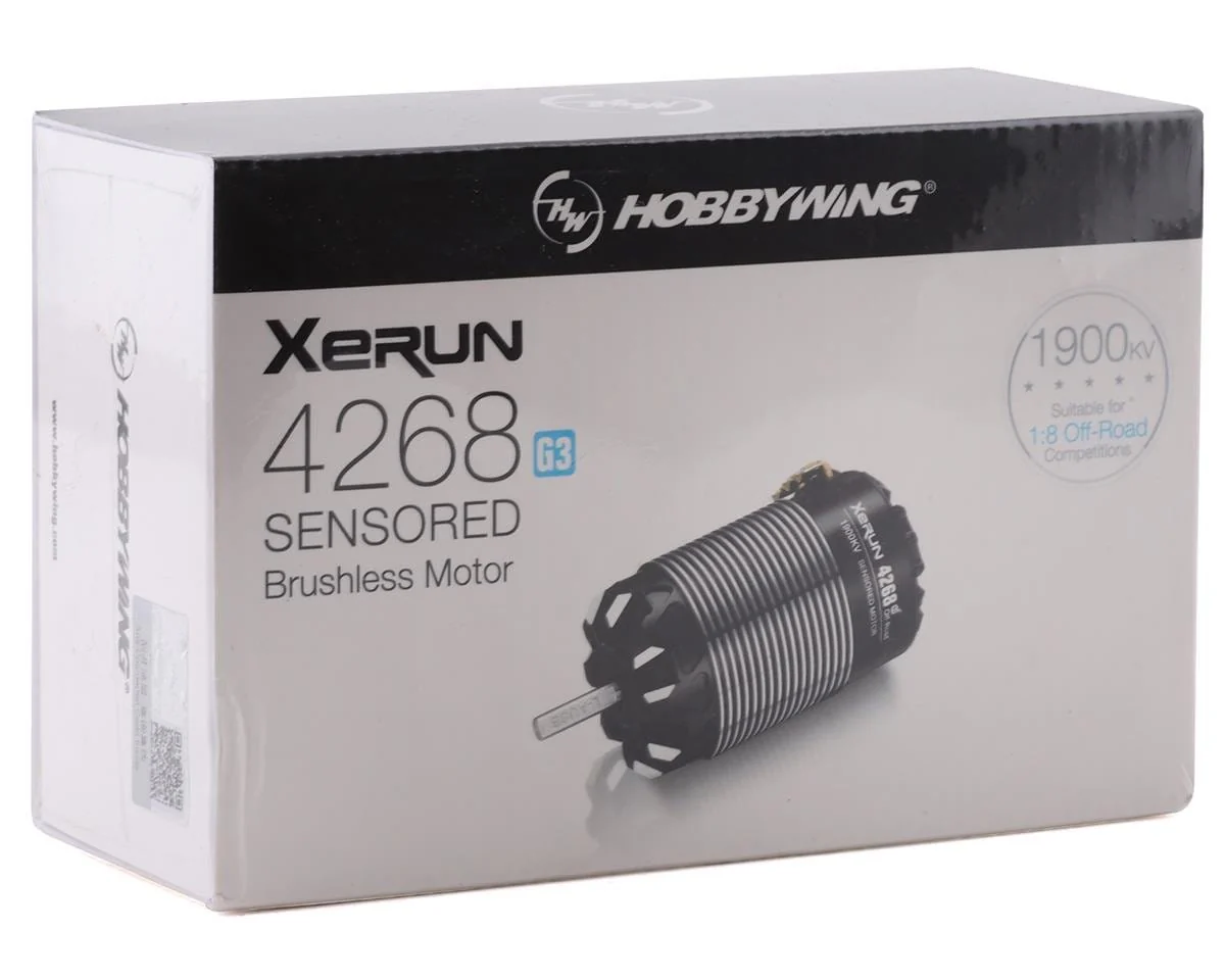 Hobbywing Xerun 4268SD G3 1/8 Scale Sensored Brushless Motor - 1900kV [30401906] - Image 3