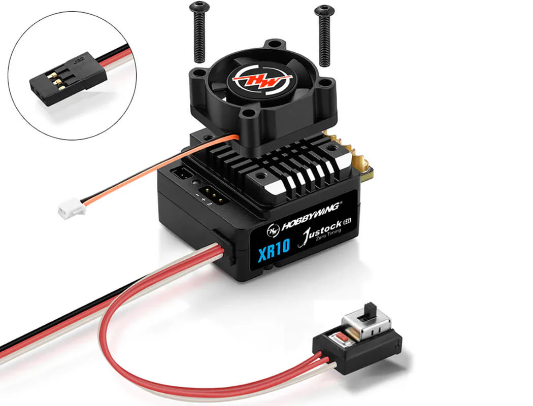Hobbywing XERUN XR10 Justock G3S Brushless ESC [30112005] - Image 3