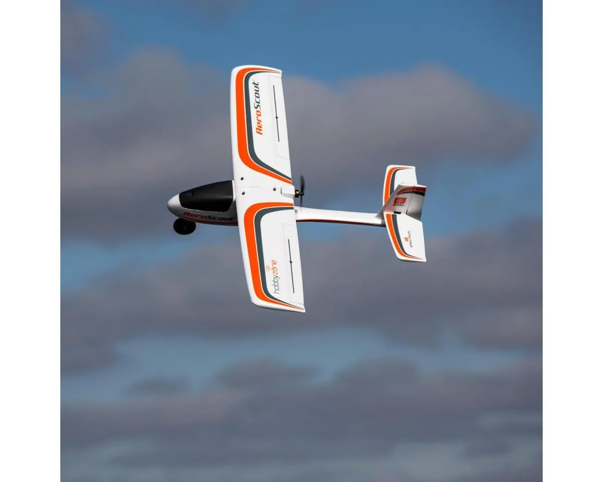 Hobbyzone AeroScout S RC Plane, BNF Basic, HBZ385001 - Image 10