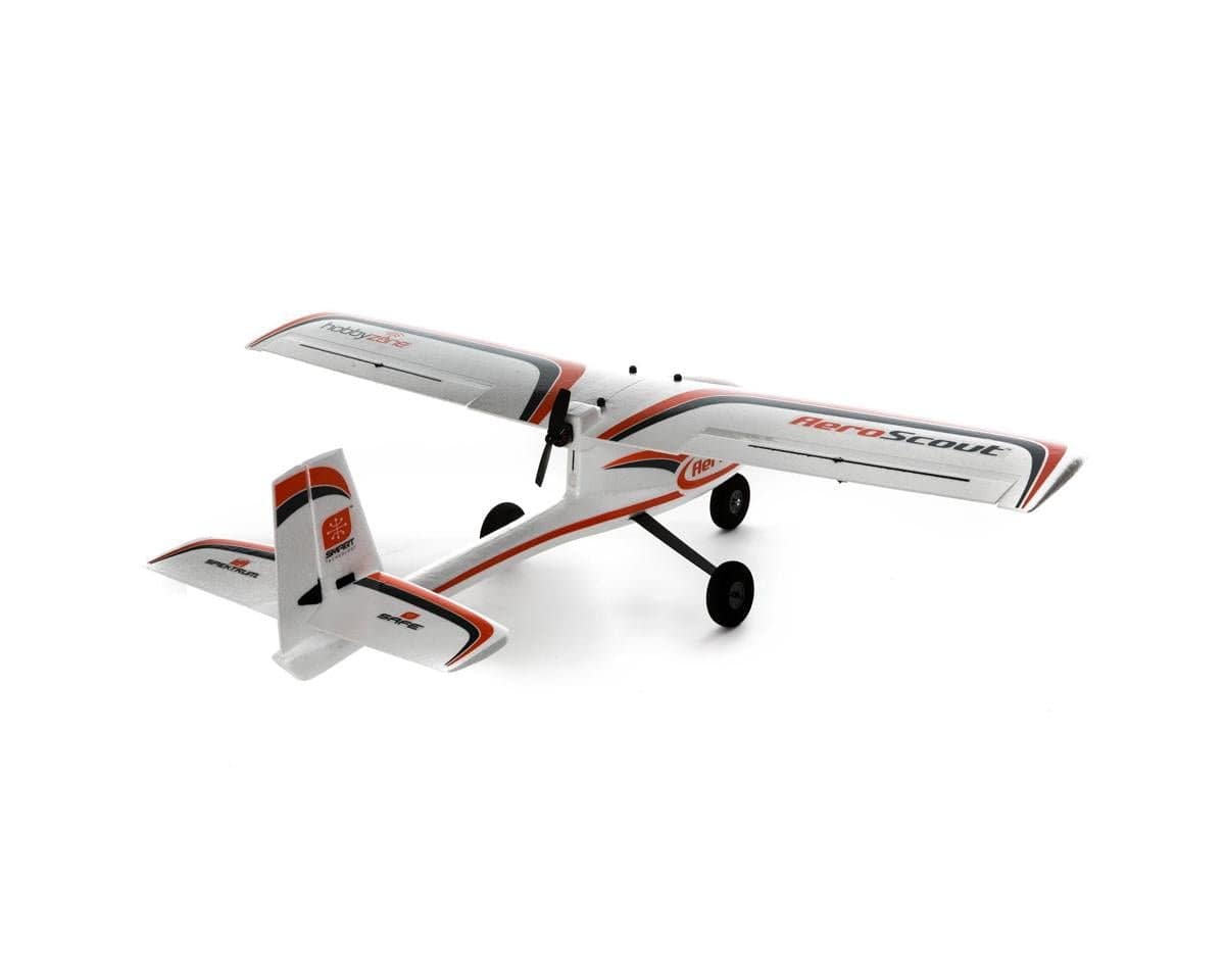 Hobbyzone AeroScout S RC Plane, BNF Basic, HBZ385001 - Image 3