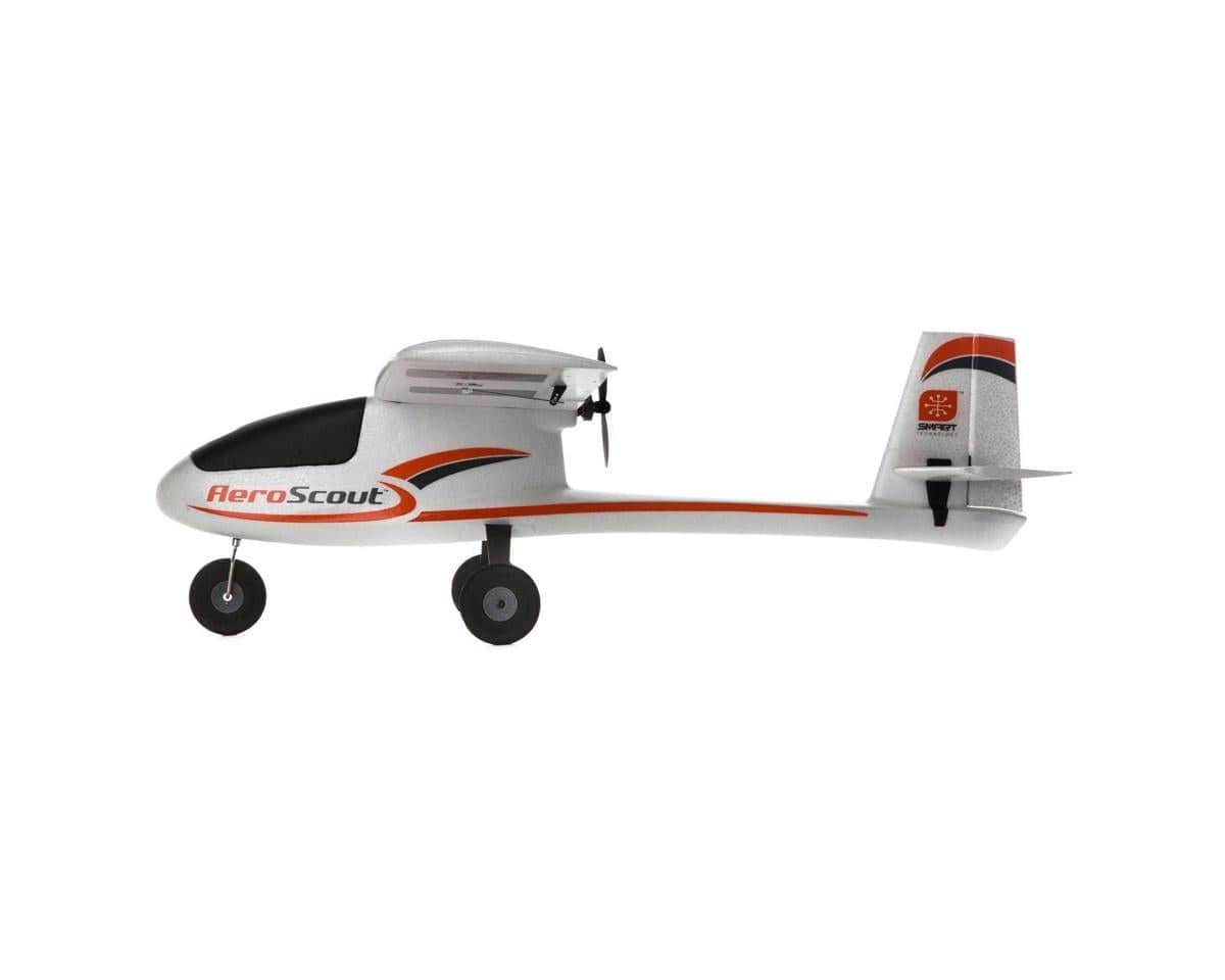 Hobbyzone AeroScout S RC Plane, BNF Basic, HBZ385001 - Image 4