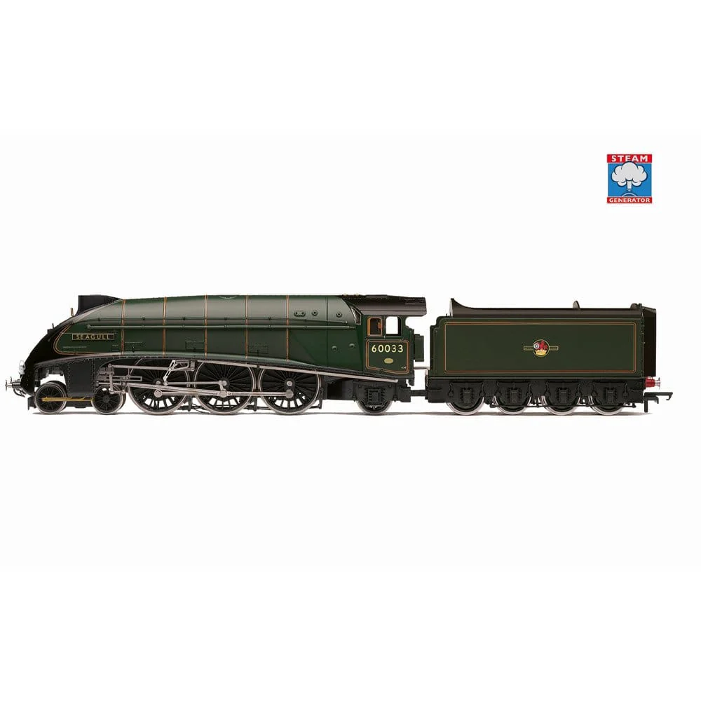 Hornby OO Scale BR Class A4 Seagull 60033 - Steam Generator [R30552SS]