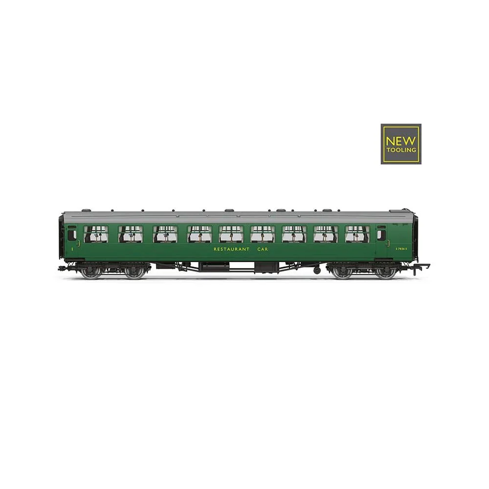 Hornby OO Scale BR - Kitchen and Buttery Car & Composite Restaurant - 7834 Jolly Tar - Coach Pack [R40471] - Image 3