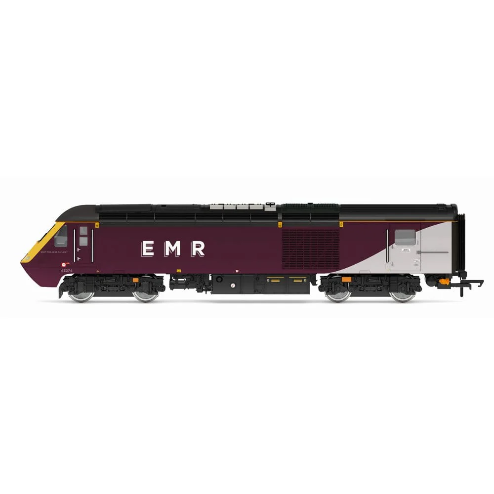 Hornby OO Scale East Midlands Railway HST Train Pack - EMR 43274 & Intercity 43102 [R30505] - Image 2